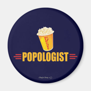 Funny Popcorn Magneet