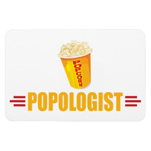 Funny Popcorn Magneet
