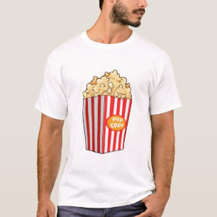 Funny Popcorn, Popcorn Gifts, Movie Lover T-shirt