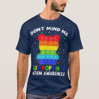 Funny Poppin Beer Autism Awareness Matching Set Ki T-shirt