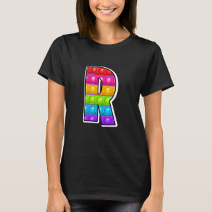 Funny Poppin Kinder Pop IT R Cutest Capital Letter T-shirt