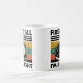 Funny Possum Quote - First of All I'm a Delight Ca Koffiemok (Center)