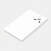 Funny Post het Notities met Curiosity Eyes Post-it® Notes (Schuin)