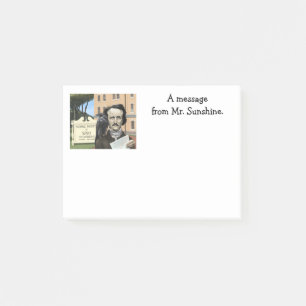 Funny Post merkt hem op Post-it® Notes
