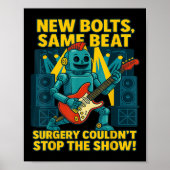 Funny Post Opt Scoliosis Surgery Recovery Kind Clo Poster (Voorkant)
