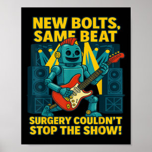 Funny Post Opt Scoliosis Surgery Recovery Kind Clo Poster
