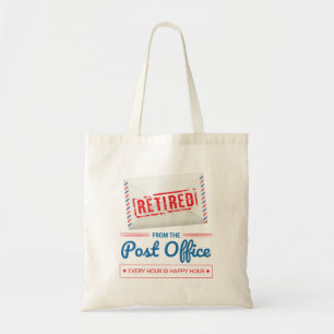 Funny Postbode Pensioen Briefkantoor Personeel Tote Bag