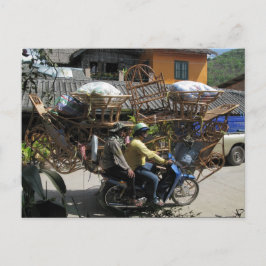 Funny Postcard | Heavy Load Briefkaart