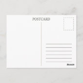 Funny postcard. Summer day Briefkaart (Achterkant)