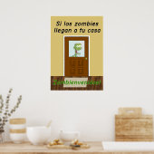 Funny Poster for a Spanish Classroom (Cuisine)