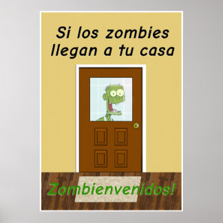 Funny Poster for a Spanish Classroom