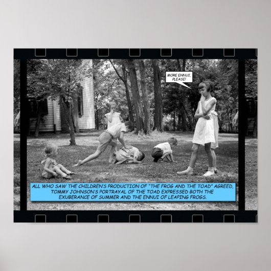 Funny Poster - Leapfrog (Voorkant)