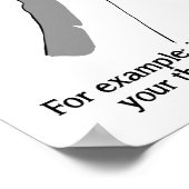 Funny Poster van vrouwenhanden (Hoek)