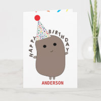Funny Potato Birthday