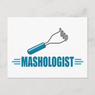 Funny Potato Masher Briefkaart