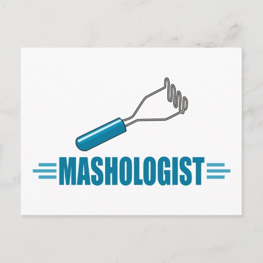 Funny Potato Masher Briefkaart (Voorkant)