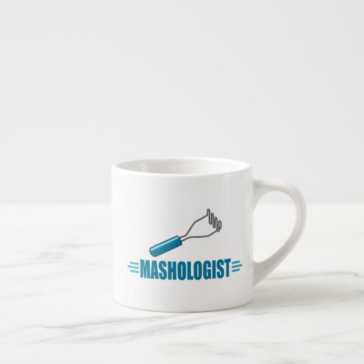 Funny Potato Masher Espresso Kop (Rechts)