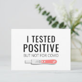 Funny Pregnancy Announcement Kaart voor Husband (Staand voorkant)