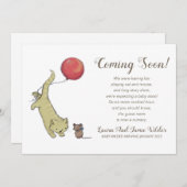 Funny Pregnancy Announge Aankondiging (Voorkant / Achterkant)