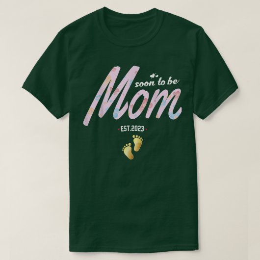 Funny Pregnancy Vrouwen Binnenkort worden ze moede T-shirt (Design voorkant)