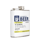 Funny Prescription Beer Heupfles (Rechts)