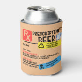 Funny Prescription Beer Koelbox Blikjeskoeler (Blikje Voorkant)