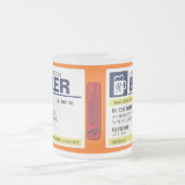 Funny Prescription Beer Mok (Center)