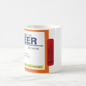 Funny Prescription Beer Mok (Center)
