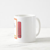 Funny Prescription Coffee Mok (leeuw) (Voorkant rechts)