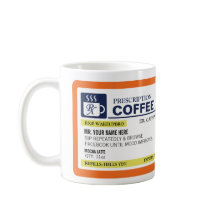 Funny Prescription Coffee Mok (leeuw)