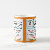 Funny Prescription RX Vacation Mok (Center)