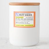 Funny Prescription Sterkte Etiket voor voedsel (Voorkant)