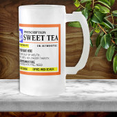 Funny Prescription Sweet Tea Frosted Mok