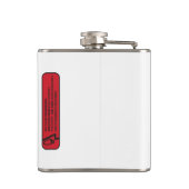 Funny Prescription Whiskey Heupfles (Achterkant)