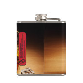 Funny Prescription Whiskey Heupfles (Achterkant)