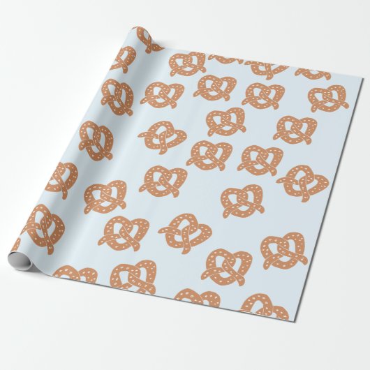 Funny Pretzel-oppakpapier Cadeaupapier (Uitgerold)