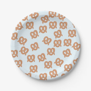 Funny Pretzel Paper Borden Papieren Bordje