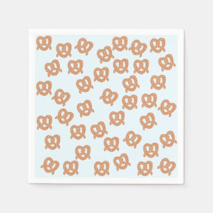 Funny Pretzel Paper Napkins Servet