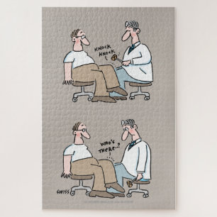 Funny Primary Care Physician Family Doctor Cartoon Legpuzzel