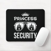Funny Princess Security Design Castle Sungles Fami Muismat (Met muis)
