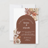 Funny Printable Wedding RSVP Kaart (Voorkant)