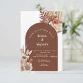 Funny Printable Wedding RSVP Kaart (Staand voorkant)