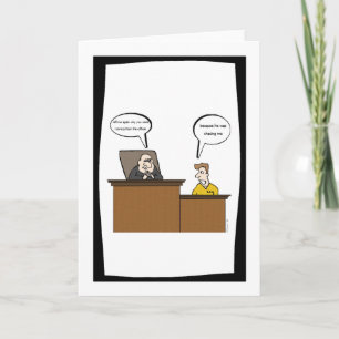 Funny Prison Greetings Kaart