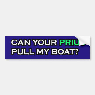 Funny Prius Bumpersticker