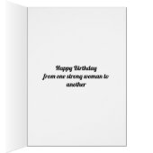 Funny Pro Choice Feminist Women Birthday Card (Intérieur (Droit))