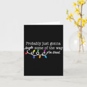 Funny Probably Just Gonna Jingle Some Of The Way I Kaart (Gele Bloem)