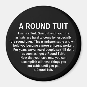 Funny Procrastinator Kantoor CoWorker Humor Magneet