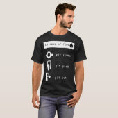 Funny Programmer Coder IT Developer Graphic voor m T-shirt (Voorkant volledig)