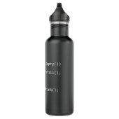 Funny Programmer Coffee Gift for Coders Pullover H Waterfles (Rechts)