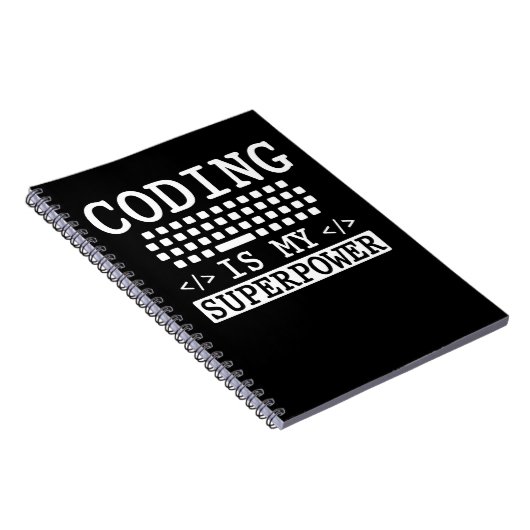 Funny Programmer Computer Science Coder Notitieboek (Rechterzijde)